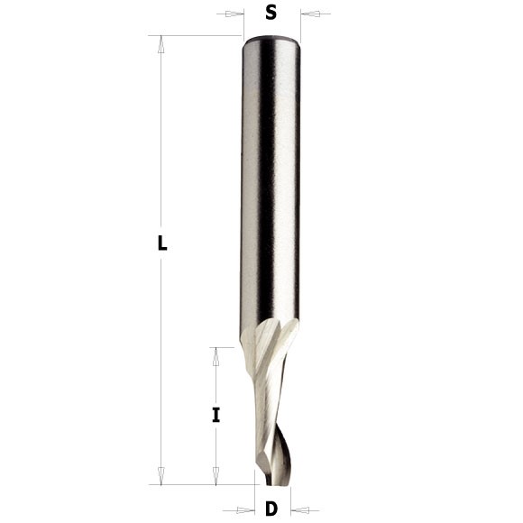 Buy CMT- UP Cut Spiral Bit HS X Alu.Z1 D=5x14x60 S=8 RH Online | Power Tools | Qetaat.com